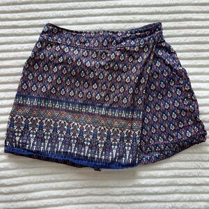 Floral Thai Patterned Skort
